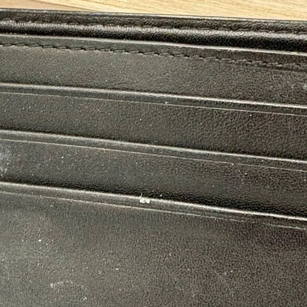 Cole Haan GrandSeries black bi-fold wallet